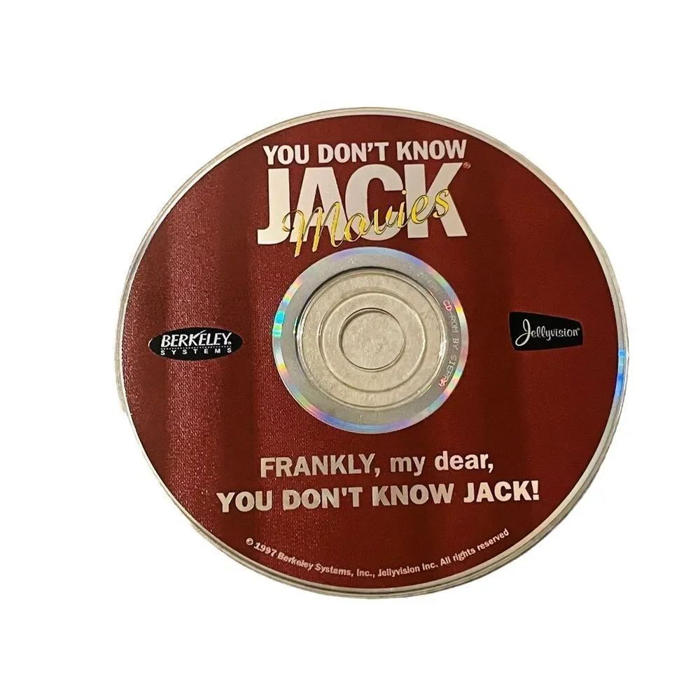 10/$25🦋 You Don't Know Jack: Movies PC Game